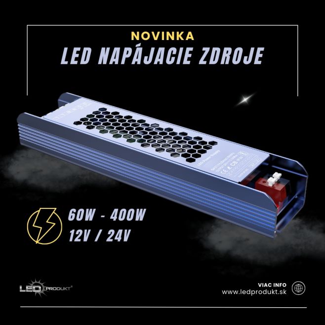 🌟 Novinka v našom e-shope! 🌟 Radi by sme Vám predstavili našu najnovšiu ponuku napájacích zdrojov na www.ledprodukt.sk! 💡🔌...