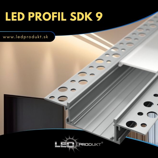 ✨ ŠTÝLOVÝ A FUNKČNÝ DOPLNOK DO MODERNÉHO INTERIÉRU ✨ Predstavujeme vám LED profil SDK 9 – dokonalé riešenie pre...